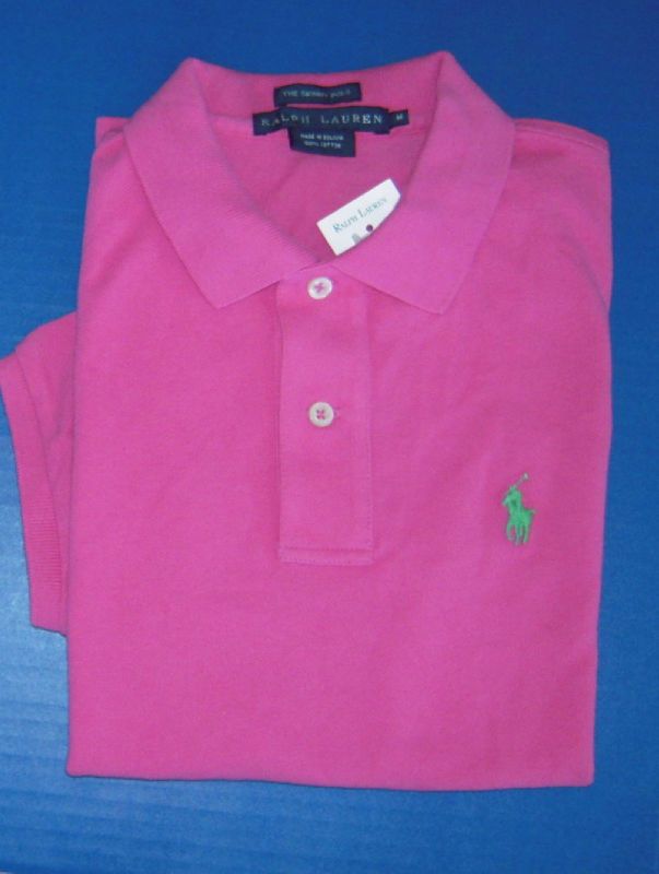 NWT Ralph Lauren Sport Womens Pink Shirt Size Large  