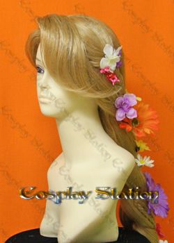 hand made cosplay wig designed by a professional hair stylist