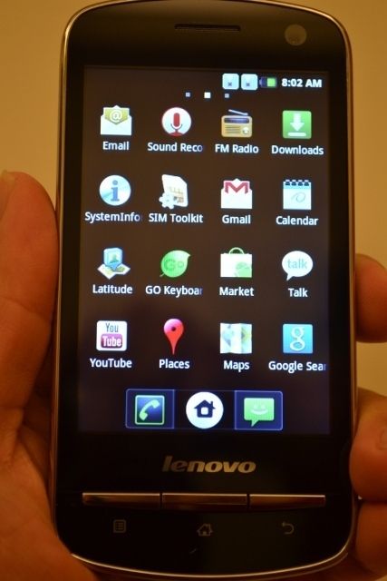   Lenovo A60 Android 2.3 Dual SIM Card Smart Phone 3.5 Dual Camera