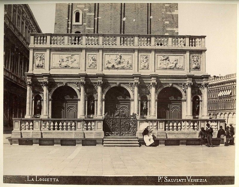 1870 ITALY VENEZIA La Loggetta by SALVIATI  