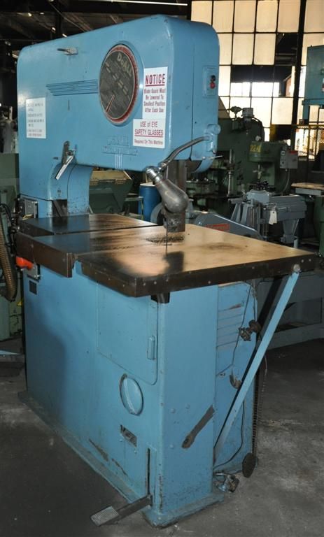 DOALL 36” VERTICAL CONTOUR BAND SAW   METALMASTER  