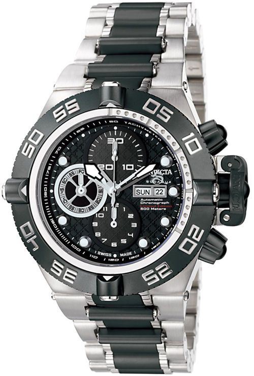   Subaqua IV Swiss Valjoux Auto 7750 Stainless Steel Bracelet Watch