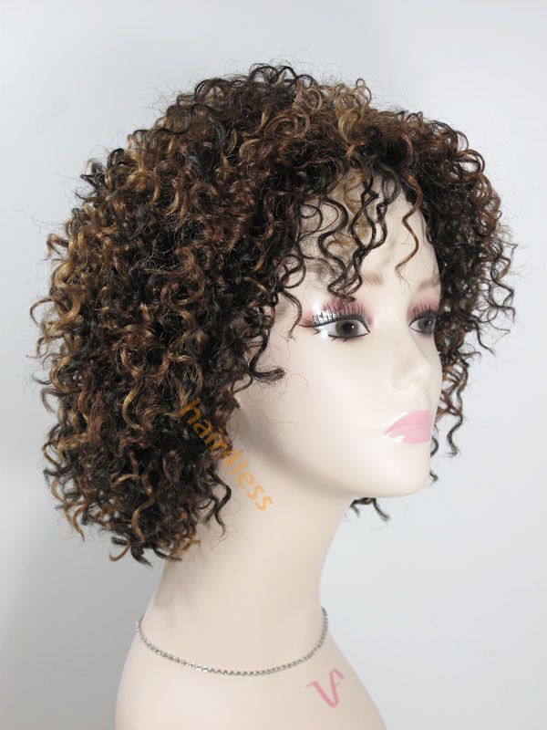 Pure Stratch Cap Full Wig Vivica Fox Curly BOHEMIAN  