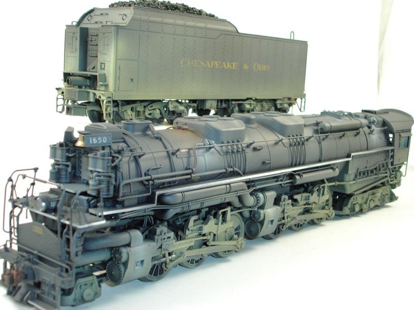 Lionel JLC 6 38081 C&O Allegheny WEATHERED TMCC 5.0 #1650 2 6 6 6 NR 