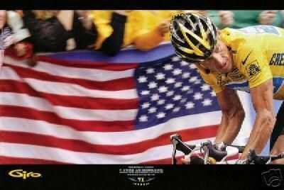 Lance Armstrong Giro 7x Poster BRAND NEW 20 x 30  