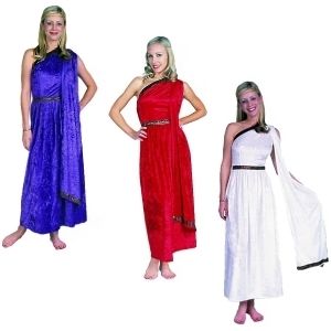 Roman Ladies Long Dress Toga  