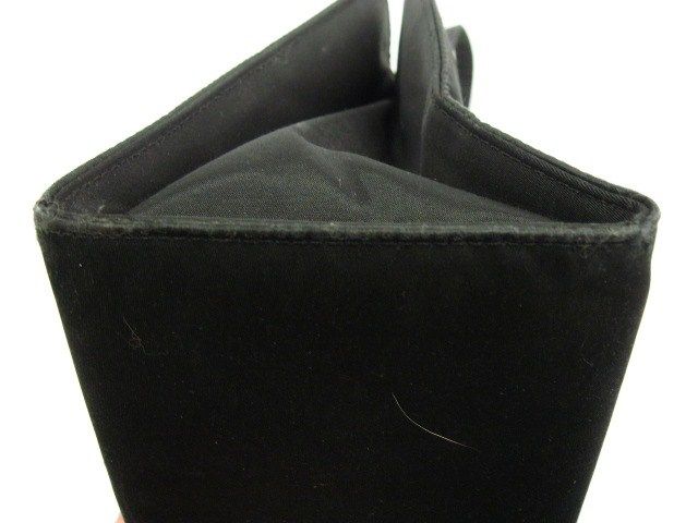 AUTH KATE SPADE Black Nylon Shoulder Handbag  