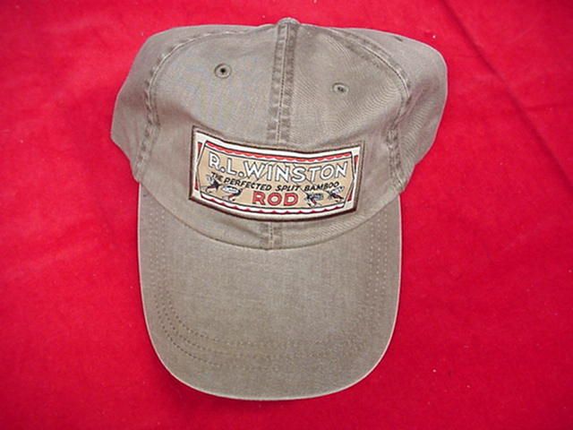 Winston Fly Rod Hats Bamboo Logo Cap GREAT NEW  