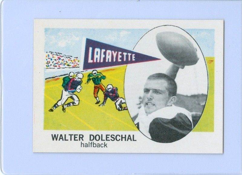 1961 Nu Card WALTER DOLESCHAL Lafayette #140 NM  