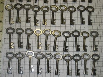 40 Antique Vintage Old Furniture Cabinet & Lock Keys  