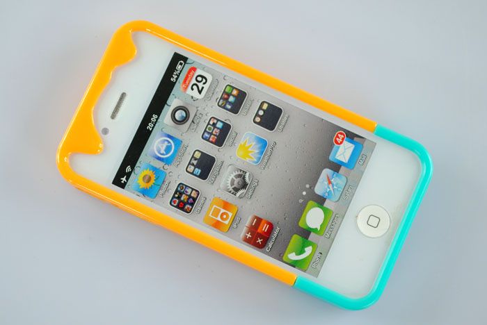 New 3D Melt ice Cream Skin Hard Case Cover For Apple iPhone 4 4S 