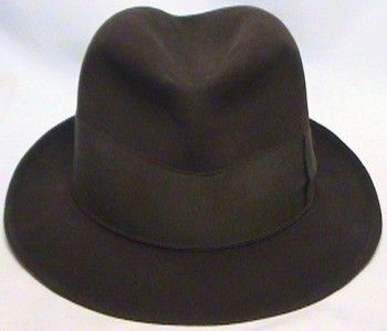   FINE VINTAGE GB BORSALINO Fu LAZZARO ITALY ITALIAN SAN REMO FEDORA HAT