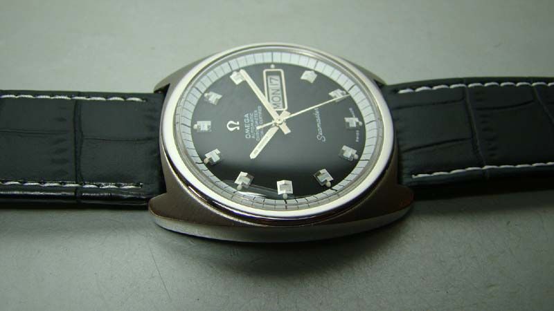 VINTAGE OMEGA SEAMASTER AUTOMATIC CHRONOMETER DAY DATE MENS WATCH USED 