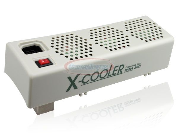 SUPER ULTRA COOLING INTERCOOLER 3 FAN FOR XBOX 360  