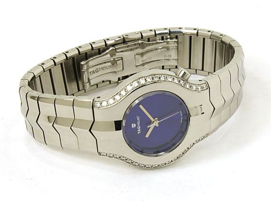 TAG HEUER LADIES ALTER EGO STAINLESS STEEL DIAMOND WRIST WATCH STYLE 