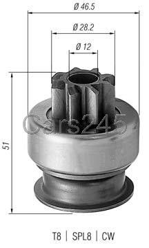 Starter Drive NISSAN DATSUN GA15 GA16  