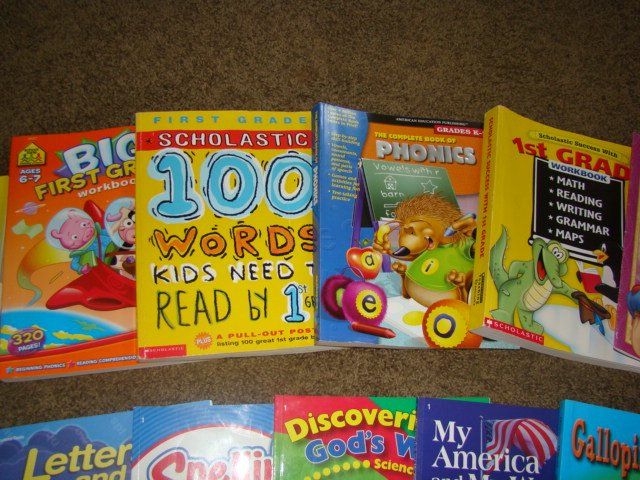 ABEKA SCHOLASTIC 1st GRADE CURRICULUM BOOKS & READERS 35+ BOOKS & More 