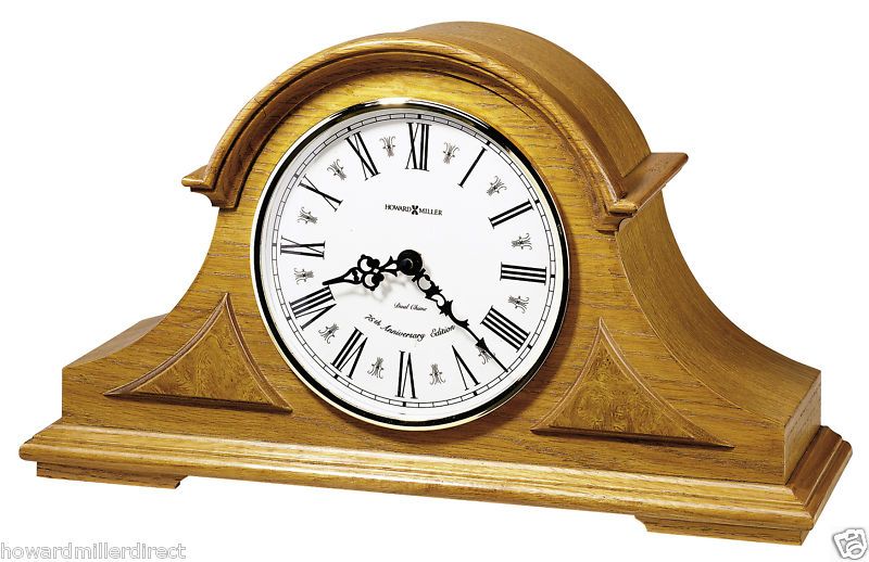 Howard Miller 635 106 Burton   Chiming Mantel Clock  