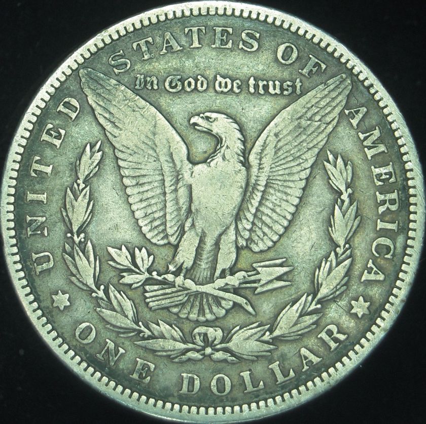 1884 P Fine+ Morgan Dollar in Eagle Coin Holder     