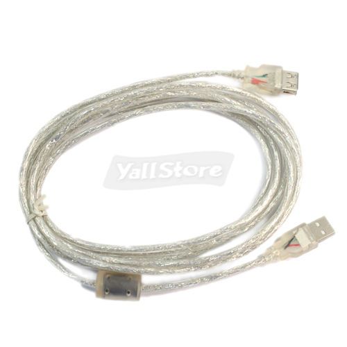   10 FT 3M USB 2.0 A Male to A Female Extend Extention Cord Cable  