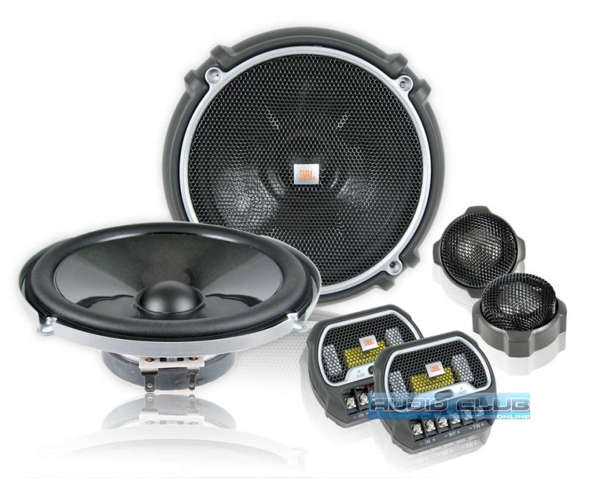   MAX 2 OHM 6 1/2 CAR AUDIO COMPONENT 2 WAY SPEAKER SET SYSTEM  