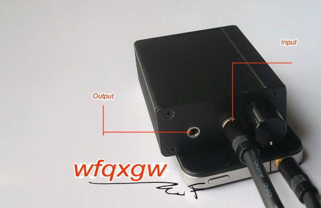   Handmade pocket chargeable battery portable Headphone Amplifier amp