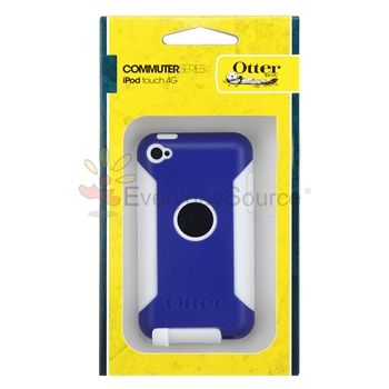 For APPLE IPOD TOUCH 4TH GEN OTTERBOX COMMUTER CASE   BLUE  