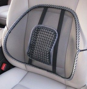 Car Seat Chair Massage Back Lumbar Support Mesh Cushion  