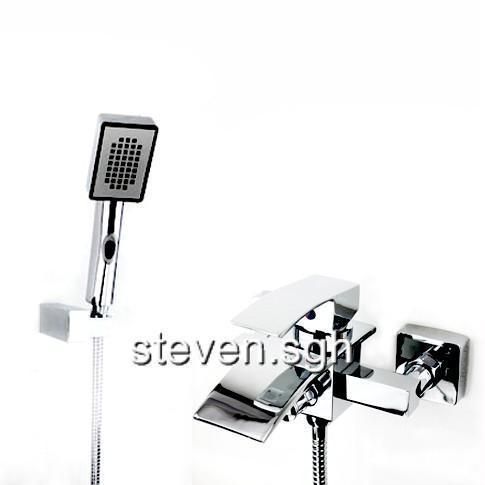 Modern Design Waterfall Bath Tub Faucet Shower Faucet Set 8064  