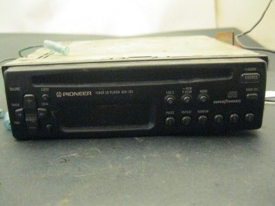 Pioneer Head Unit Radio Car Boat Marine CD Player Black  