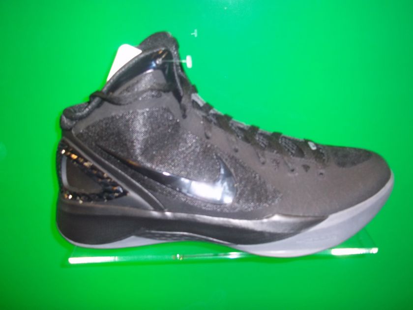 2011 MENS NIKE HYPERDUNK BASKETBALL SHOES BLACK/BLACK  