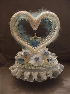 DISNEY CINDERELLA BIRTHDAY CAKE TOP/TOPPER NEW/MIRROR  