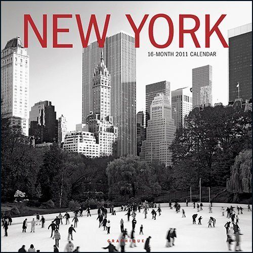 Graphique NEW YORK 2011 City Photo Wall Calendar NEW  