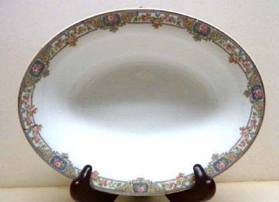 CHINA PORCELAIN OVAL VEGETABLE SERVING DISH VNT  