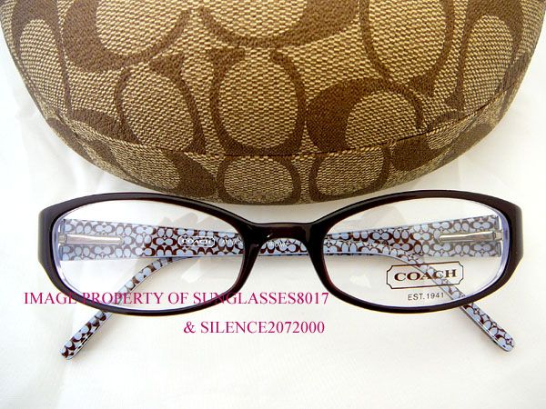 New COACH Eyeglasses Frames 530 ANNABEL BROWN 52 eye  