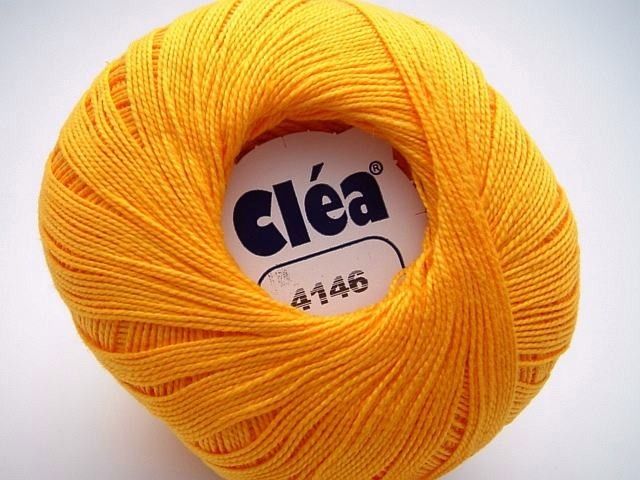 TANGERINE COTTON YARN #10 CROCHET THREAD CLEA NEW LACE  