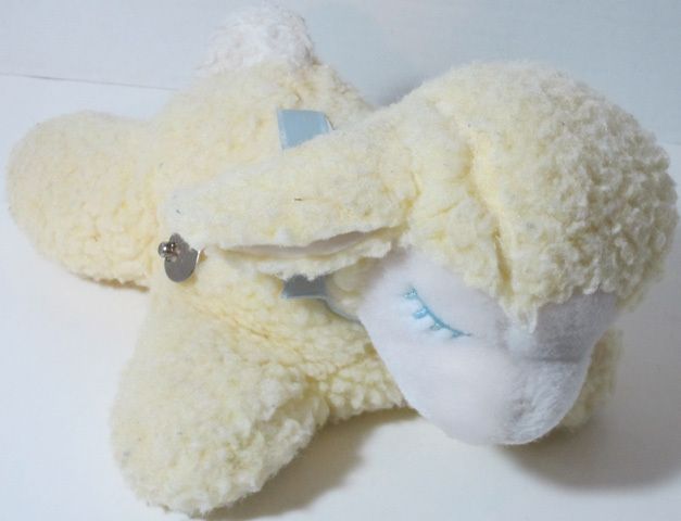 Eden MUSICAL LAMB Sheep WIND UP CRIB TOY Stuffed Plush Animal WORKS 