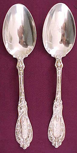 HEAVY Gorham PARIS Sterling Silver DESSERT SPOONS  