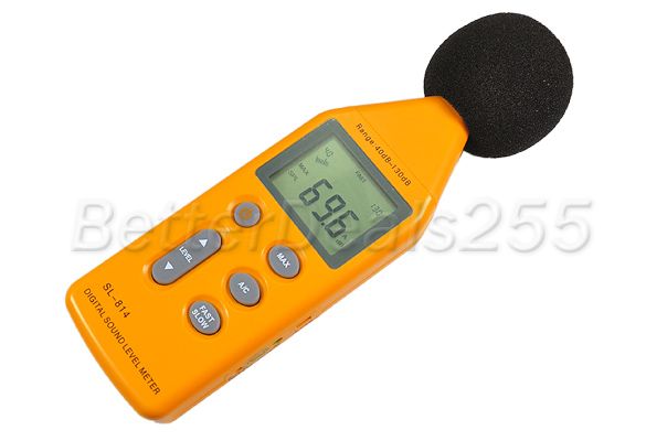 Digital Sound Noise Level Meter Decibel Pressure Logger  