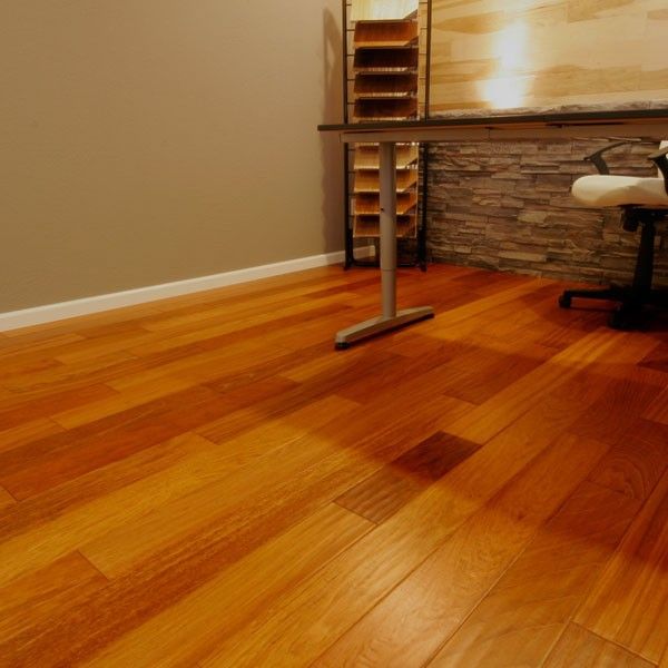 Brazilian Cherry Engineered Wood Floor   10 Long Hardwood Flooring 