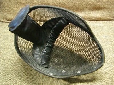 Vintage Fencing Mask  Antique Old Sword  