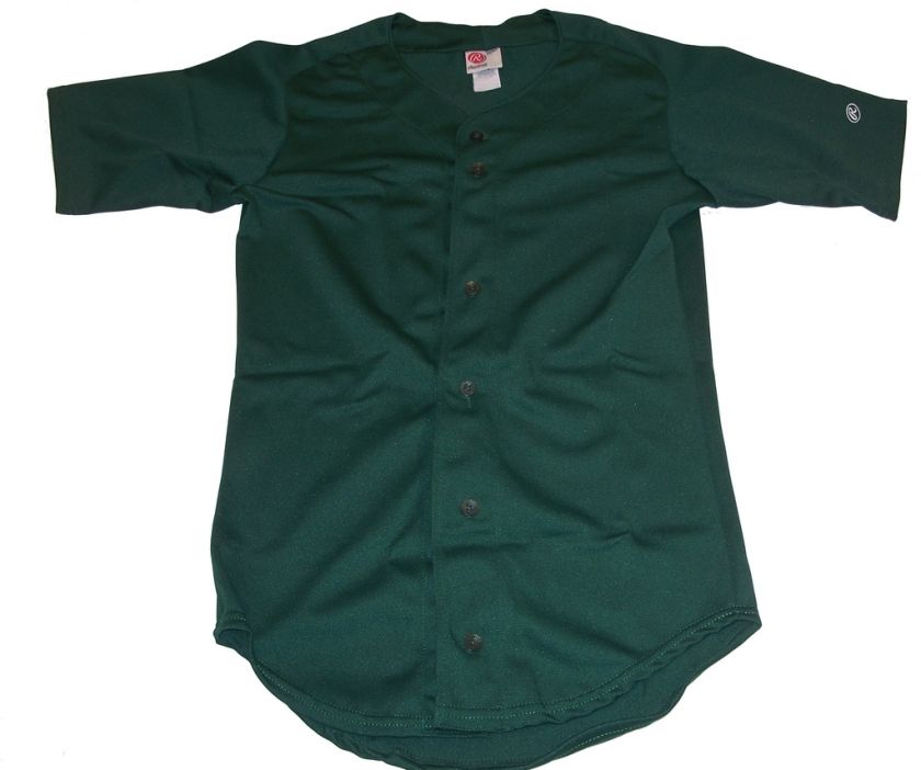 Rawlings WKBDS Dark Green Baseball Jersey Adult  