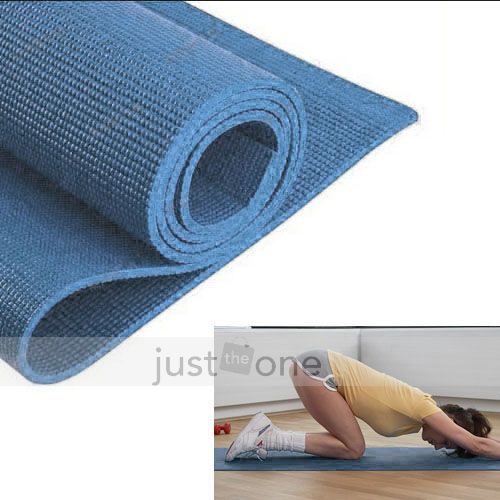   Mat Pad Non Slip Sport Exercise Fitness w. Nylon net Bag  