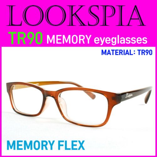 LOOKSPIA NEW MEMORY FLEX EYEGLASSES TR FRAME EYEWEAR  