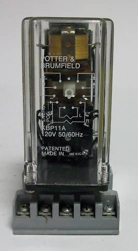 Potter Brumfield 10A Dual Coil Latching Relays KBP11A  