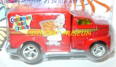   FORD COE TRUCK PICKUP CINNAMON CEREAL GENEAL MILLS HOT WHEELS DIECAST