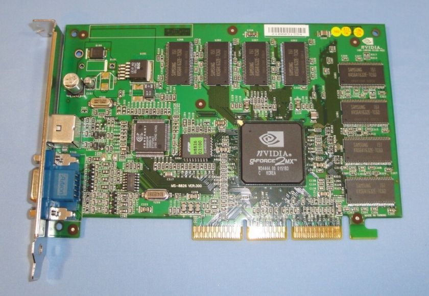 nvidia Model P36 Graphic Video Card 32 MB  
