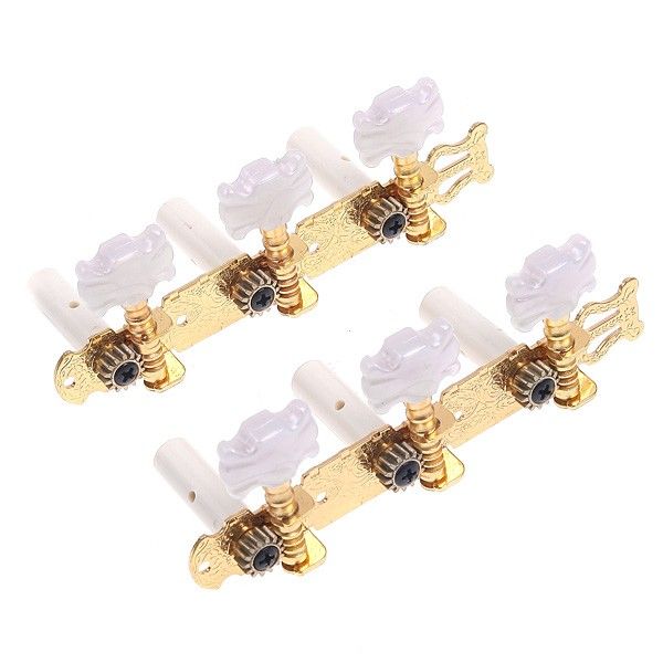 Guitar Tuning Pegs Keys Machine Heads Tuner Gilding Classical Pearl 