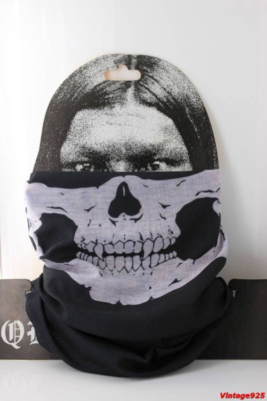 NEW HEAD WEAR BAND MASK SCARF SKULL X GAMES HIKING $  