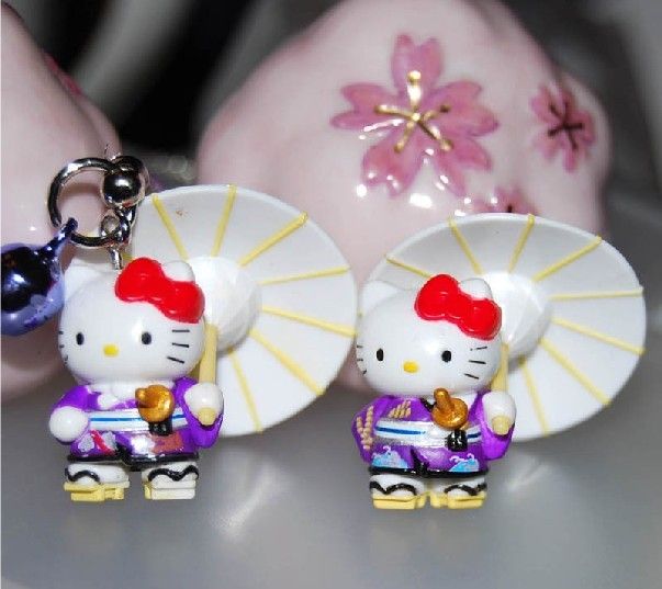 Brand New Lovely Cell Phone Strap Charm   Sanrio Hello Kitty HK001